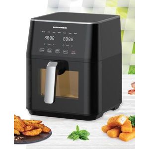 Friteuza Cyclonefry Cook, Heinner, 1500-1800W, 7L, negru imagine