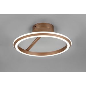 Plafoniera Amador, TRIO, 45x23 cm, 34W, 1x SMD, metal, aramiu imagine