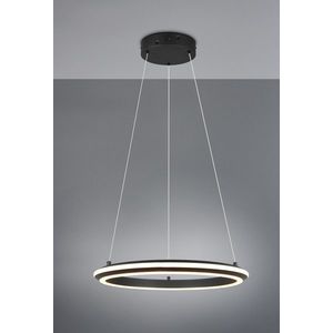 Lustra Amador, TRIO, 45x150 cm, 34W, 1x SMD, metal, negru mat imagine