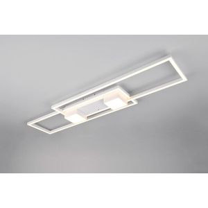 Plafoniera Albany, TRIO, 100x28x8 cm, 37W, 1x SMD, aluminiu, alb mat imagine