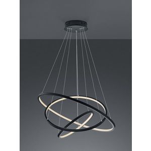 Lustra Aaron, TRIO, 80x150 cm, 78W, 1x SMD LED, metal, antracit imagine