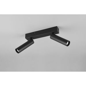 Plafoniera Ambala, TRIO, 26x4x17.5 cm, 5.5W, 2x SMD, metal, negru mat imagine