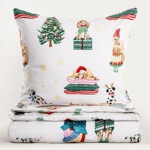 Lenjerie de pat King Size, Gianni, Homla, 3 piese, 200x220 cm, bumbac, multicolor imagine