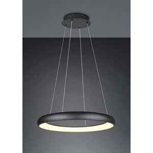 Lustra Cardona, TRIO, 75x150 cm, 59W, 1x SMD LED, metal, negru mat imagine