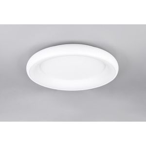Plafoniera Cardona, TRIO, 62x10 cm, 38W, 1x SMD LED, metal, alb mat imagine