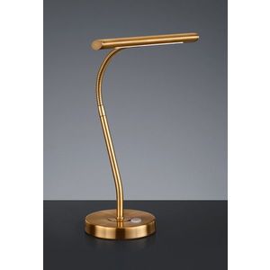 Lampa de masa Curtis, TRIO, 18x35 cm, 4W, 1x SMD LED, metal, bronz antic imagine