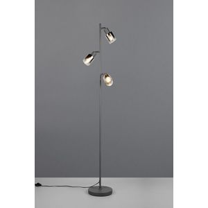 Lampadar Cadiz, RL, 23x154 cm, 10W, 3x E14, metal, negru mat imagine