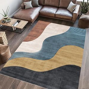 Covor cu print, Flow, Heinner, 200x300 cm, poliester, multicolor imagine