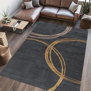 Covor cu print, Circle, Heinner, 200x300 cm, poliester, multicolor imagine