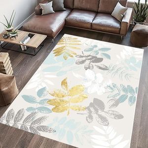 Covor cu print, Leafs, Heinner, 200x300 cm, poliester, multicolor imagine