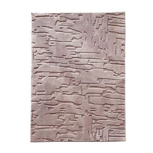 Covor 3D cu model in relief, Vista, Heinner, 120x160 cm, poliester, maro imagine