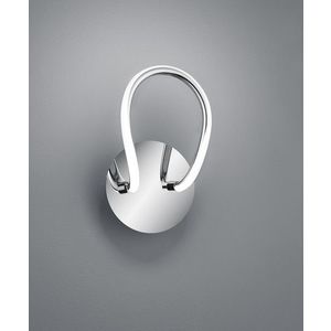 Aplica de perete Bologna, RL, 15x26 cm, 11.5W, 1x SMD LED, metal, argintiu imagine