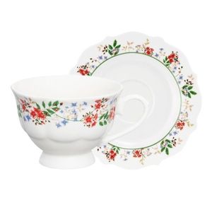 Set ceai / cafea 12 piese, Rosalia, Ambition, 200 ml, portelan, multicolor imagine