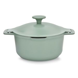 Oala cu capac Fern, Ambition, 20 cm, 2.6 L, aluminiu, verde/negru imagine