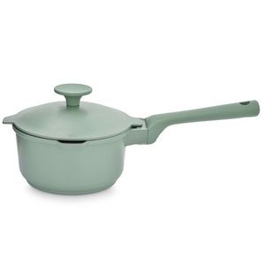 Cratita cu capac Fern, Ambition, 16 cm, 1.4 L, aluminiu, verde/negru imagine