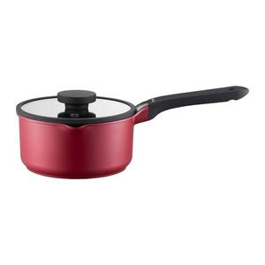 Cratita cu capac Noel, Ambition, 18 cm, 1.9 L, aluminiu, visiniu/negru imagine