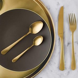 Set tacamuri 24 piese, Amefa, Austin PVD Gold, inox, auriu imagine