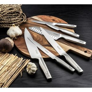 Cutitul bucatarului Asean, Sabatier Trompette, 20 cm, inox 13/0, argintiu imagine