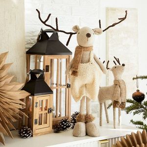 Decoratiune baiat Millie, Homla, 17x62 cm, poliester, bej imagine