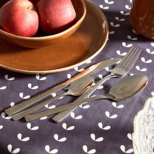 Set tacamuri 24 piese Martello, Homla, inox tip 430, argintiu imagine