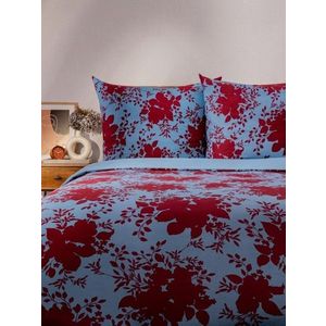 Lenjerie de pat dubla Megan, Homla, 3 piese, 160x200 cm, microfibra din poliester, multicolor imagine