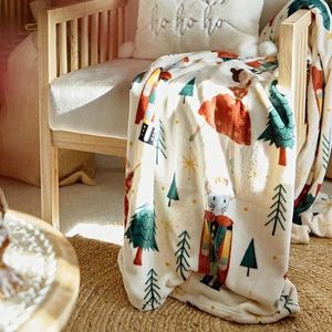 Patura Nutcracker, Homla, 150x200 cm, poliester, multicolor imagine