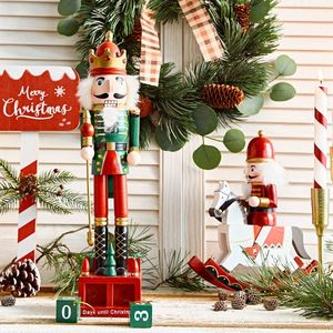 Decoratiune Spargatorul de nuci Nutcracker, Homla, 42 cm, lemn, multicolor imagine