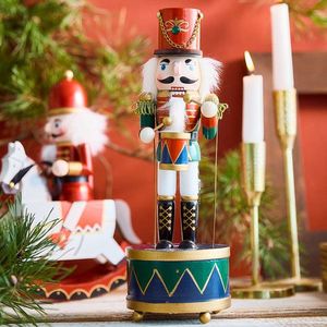 Decoratiune Spargatorul de nuci Nutcracker, Homla, 30 cm, lemn, multicolor imagine