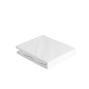 Protectie saltea impermeabila Seal, Homla, 180x200 cm, bumbac, alb imagine