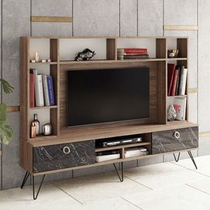Comoda TV, Zena Home, Lorenz, PAL, Nuc / Negru imagine