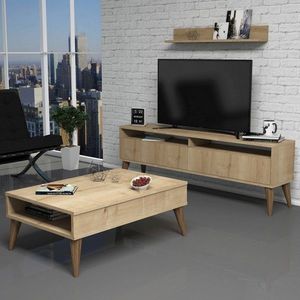 Set mobilier living, Hommy Craft, Best, PAL, Stejar imagine