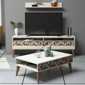 Set mobilier living, Hommy Craft, Line, PAL, Crem imagine