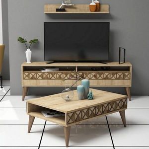 Set mobilier living, Hommy Craft, Line, PAL, Stejar imagine