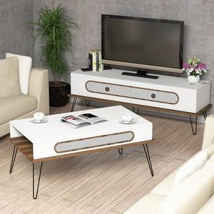 Set mobilier living, Hommy Craft, Ekol, PAL, Alb imagine