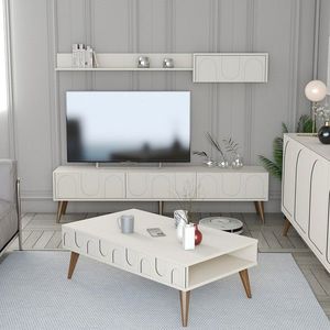 Set mobilier living, Hommy Craft, Lyon 3, PAL, Crema/Nuca imagine