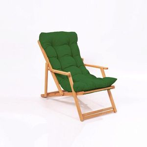 Set mobilier de gradina 3 piese, Meya Dekor, My007, Lemn de fag, Verde / Natural imagine