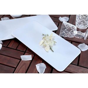 Set 2 platouri ST032002F004, Keramika, 33x17 cm, ceramica imagine