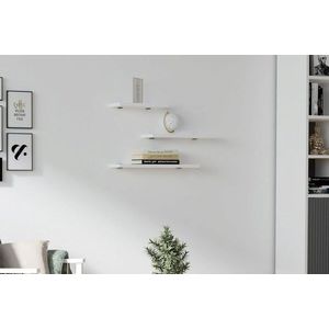 Raft de perete, Asse Home, Leila, PAL , Alb imagine