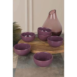 Set boluri pentru sos, Keramika, 275KRM1138, Ceramica, Mov imagine