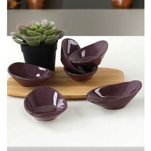 Set boluri pentru sos, Keramika, 275KRM1480, Ceramica, Mov imagine