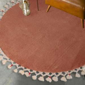 Covor (100 cm), Alanur Home, 1281, Acril, Maro imagine