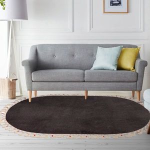 Covor (100 x 200), Alanur Home, 1260, Acril, Antracit imagine