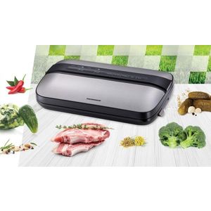 Aparat pentru vidat alimente Unlimited Pack, Heinner, 120W, negru/gri imagine
