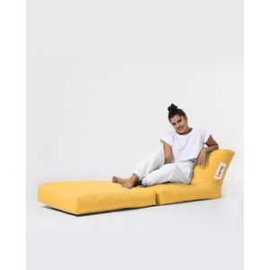 Fotoliu extensibil, Siesta, Ferndale Bean Bag, 55 - 180 cm, poliester impermeabil, galben imagine