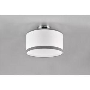 Plafoniera Davos, RL, 30x22 cm, 28W, 2x E14, metal, gri/alb imagine