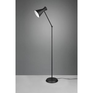 Lampadar Enzo, RL, 25x48.8x150 cm, 10W, 1x E27, metal, negru mat imagine