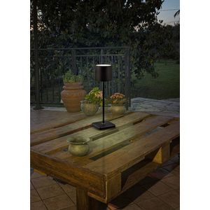 Lampa de masa Fernandez, RL, 12.5x12.5x38 cm, 1.5W, 1x SMD, plastic, negru mat imagine