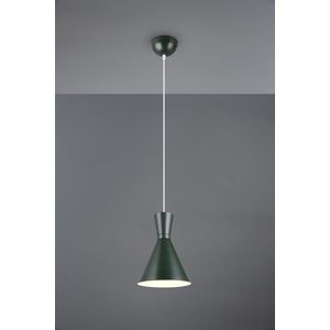 Lustra Enzo, RL, 20x150 cm, 28W, 1x E27, metal, verde fistic imagine