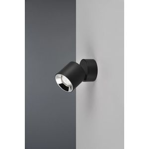 Aplica de perete Guayana, TRIO, 8.7x12 cm, 10W, 1x GU10, metal, negru mat imagine