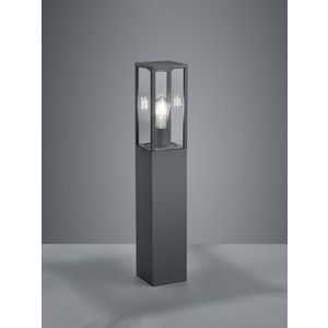Lampadar de exterior Garonne, TRIO, 14x14x80 cm, 60W, 1x E27, aluminiu, antracit imagine
